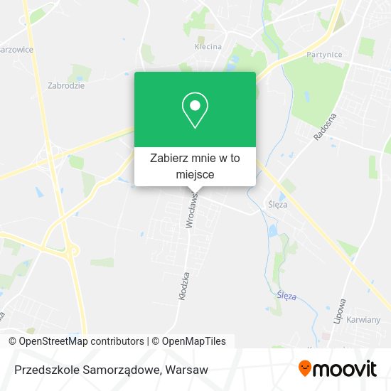 Mapa Przedszkole Samorządowe