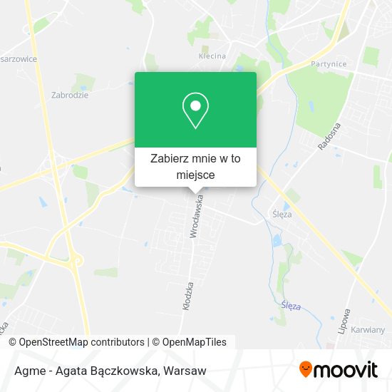 Mapa Agme - Agata Bączkowska