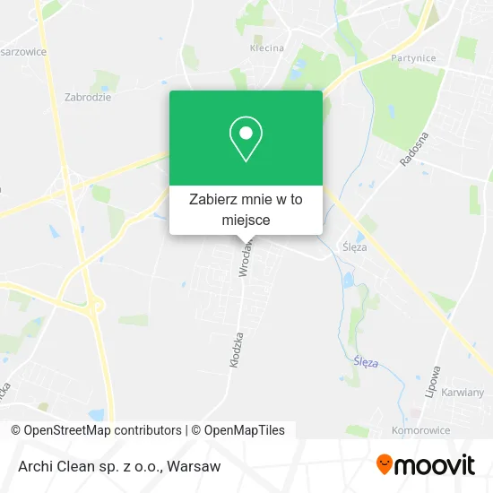 Mapa Archi Clean sp. z o.o.