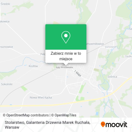 Mapa Stolarstwo, Galanteria Drzewna Marek Ruchała