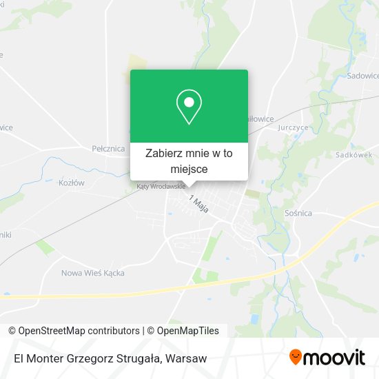 Mapa El Monter Grzegorz Strugała