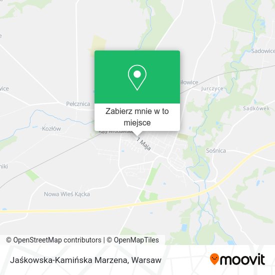 Mapa Jaśkowska-Kamińska Marzena