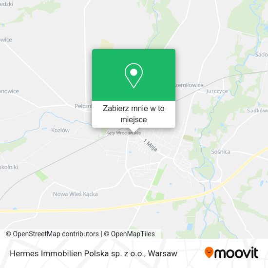 Mapa Hermes Immobilien Polska sp. z o.o.