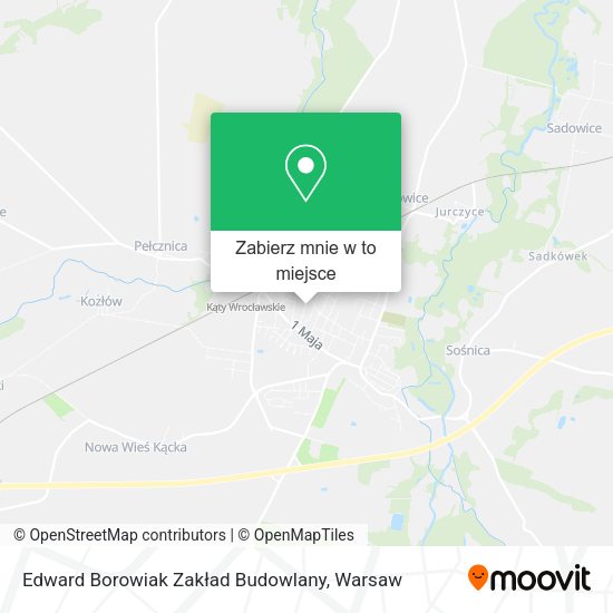 Mapa Edward Borowiak Zakład Budowlany