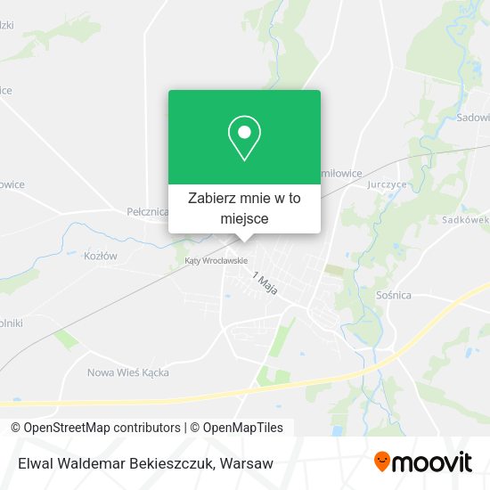 Mapa Elwal Waldemar Bekieszczuk