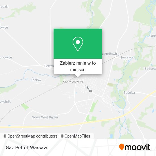 Mapa Gaz Petrol