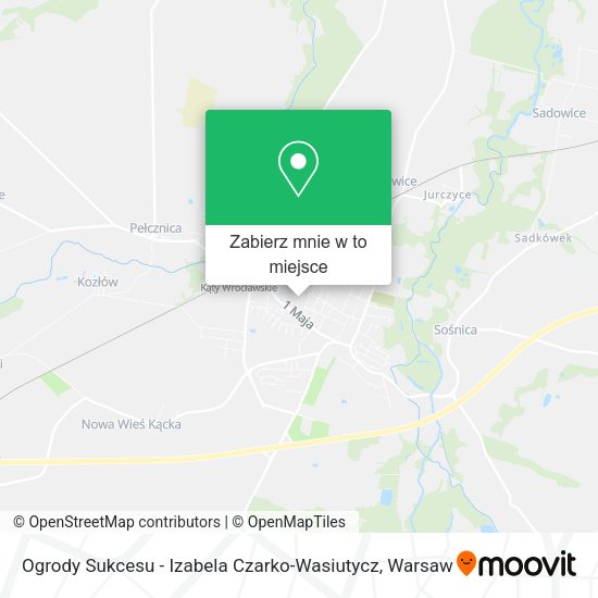 Mapa Ogrody Sukcesu - Izabela Czarko-Wasiutycz