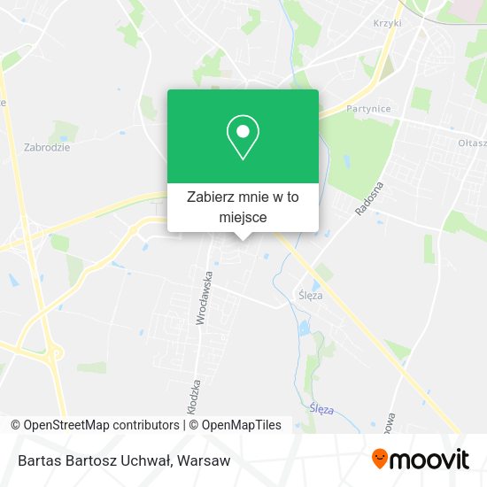 Mapa Bartas Bartosz Uchwał