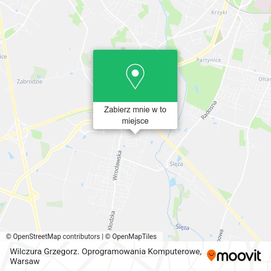 Mapa Wilczura Grzegorz. Oprogramowania Komputerowe