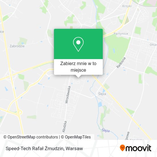 Mapa Speed-Tech Rafał Żmudzin