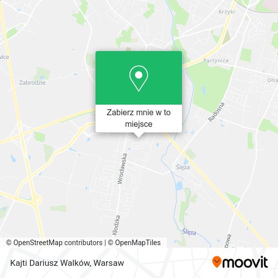 Mapa Kajti Dariusz Walków