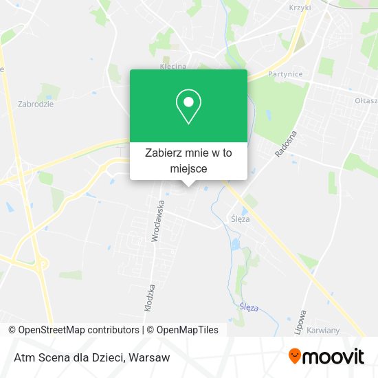 Mapa Atm Scena dla Dzieci