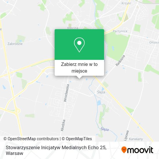 Mapa Stowarzyszenie Inicjatyw Medialnych Echo 25