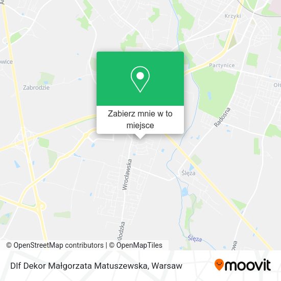 Mapa Dlf Dekor Małgorzata Matuszewska