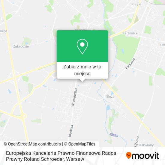 Mapa Europejska Kancelaria Prawno-Finansowa Radca Prawny Roland Schroeder