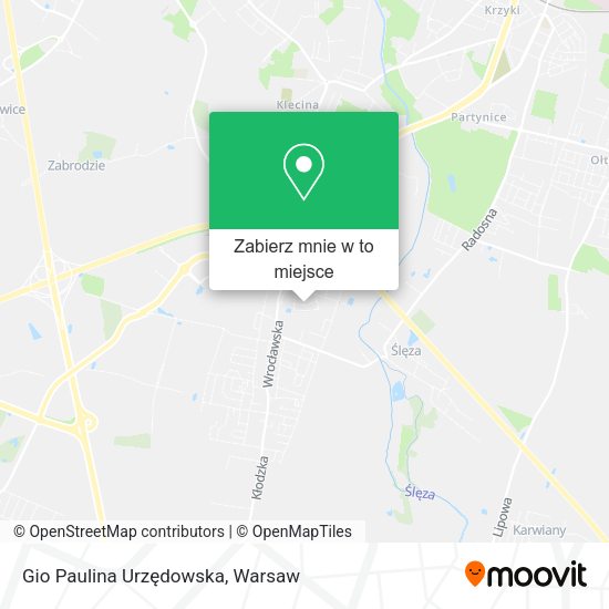 Mapa Gio Paulina Urzędowska