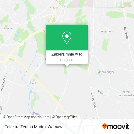 Mapa Telektra Teresa Mądra