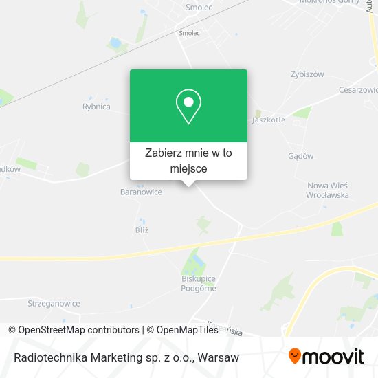 Mapa Radiotechnika Marketing sp. z o.o.