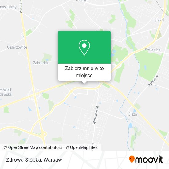 Mapa Zdrowa Stópka