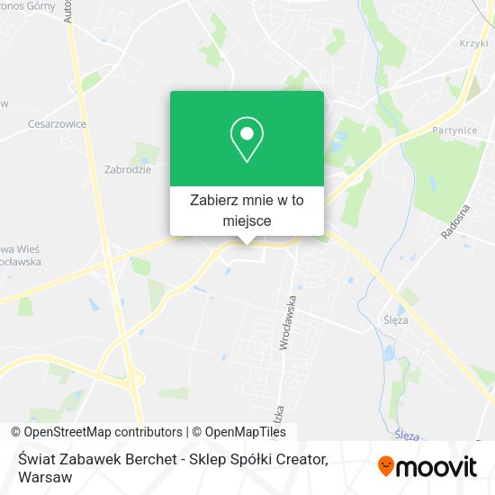 Mapa Świat Zabawek Berchet - Sklep Spółki Creator