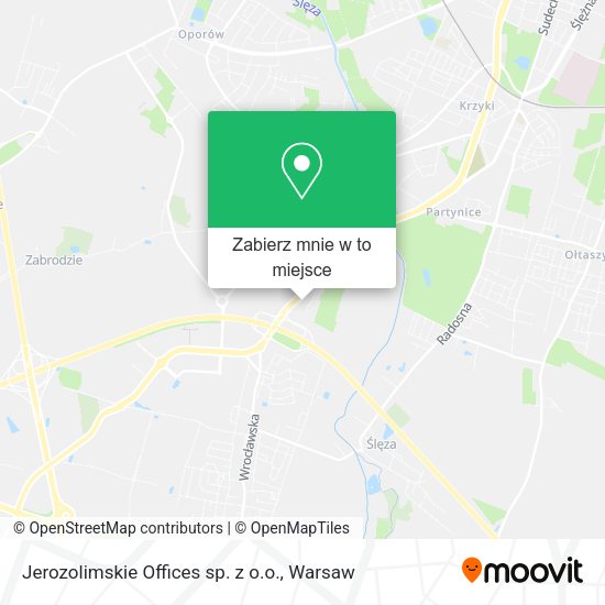 Mapa Jerozolimskie Offices sp. z o.o.