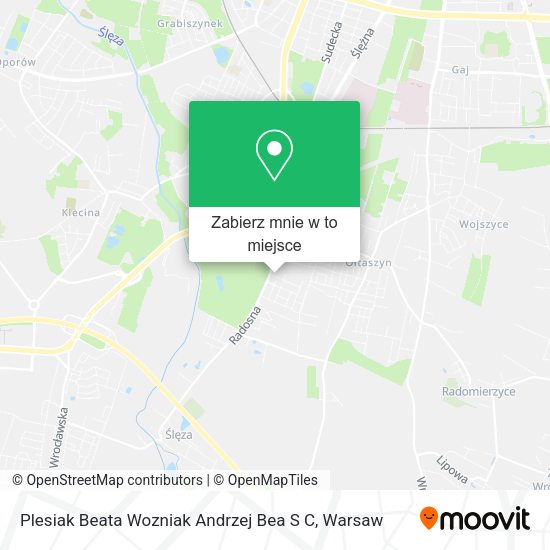 Mapa Plesiak Beata Wozniak Andrzej Bea S C