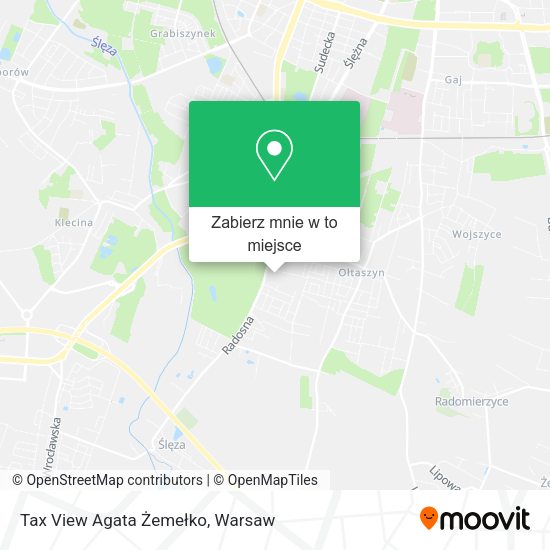 Mapa Tax View Agata Żemełko