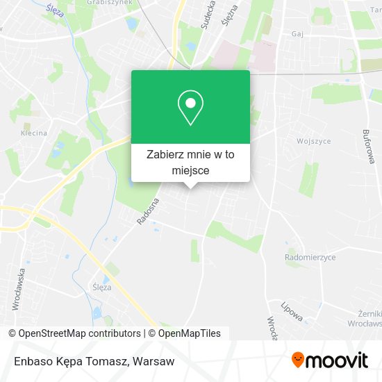 Mapa Enbaso Kępa Tomasz