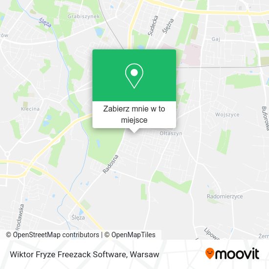 Mapa Wiktor Fryze Freezack Software