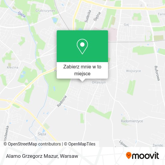 Mapa Alamo Grzegorz Mazur