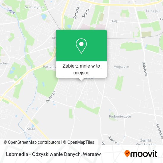 Mapa Labmedia - Odzyskiwanie Danych