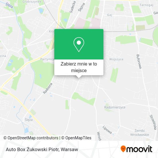 Mapa Auto Box Żukowski Piotr