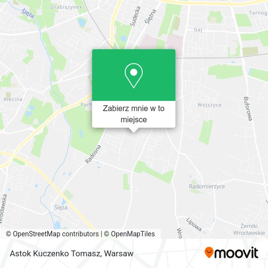 Mapa Astok Kuczenko Tomasz