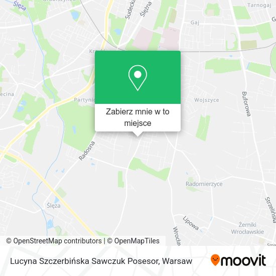 Mapa Lucyna Szczerbińska Sawczuk Posesor