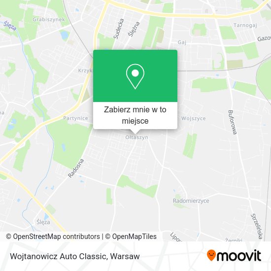 Mapa Wojtanowicz Auto Classic