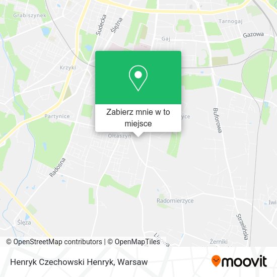 Mapa Henryk Czechowski Henryk