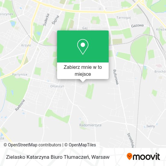 Mapa Zielasko Katarzyna Biuro Tłumaczeń