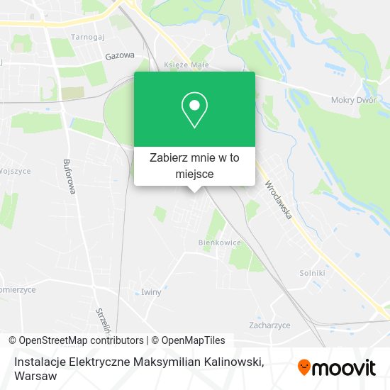 Mapa Instalacje Elektryczne Maksymilian Kalinowski