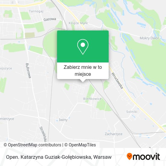 Mapa Open. Katarzyna Guziak-Gołębiowska