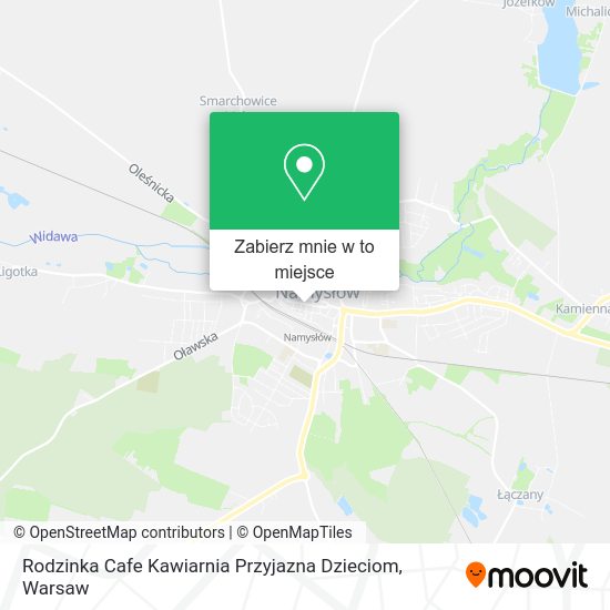 Mapa Rodzinka Cafe Kawiarnia Przyjazna Dzieciom