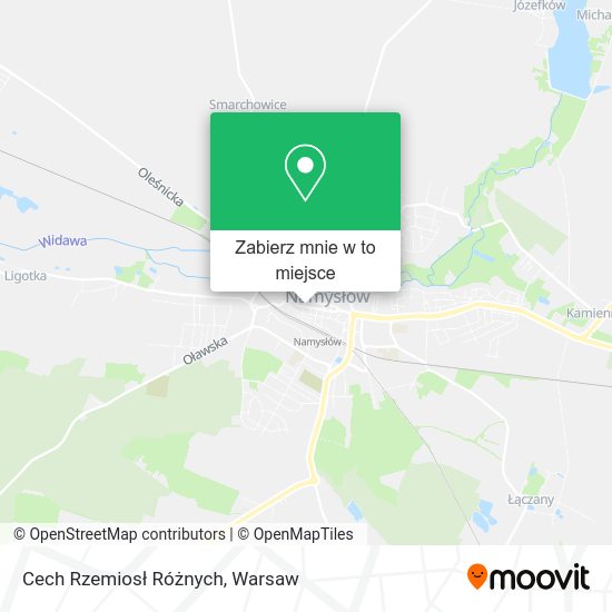 Mapa Cech Rzemiosł Różnych