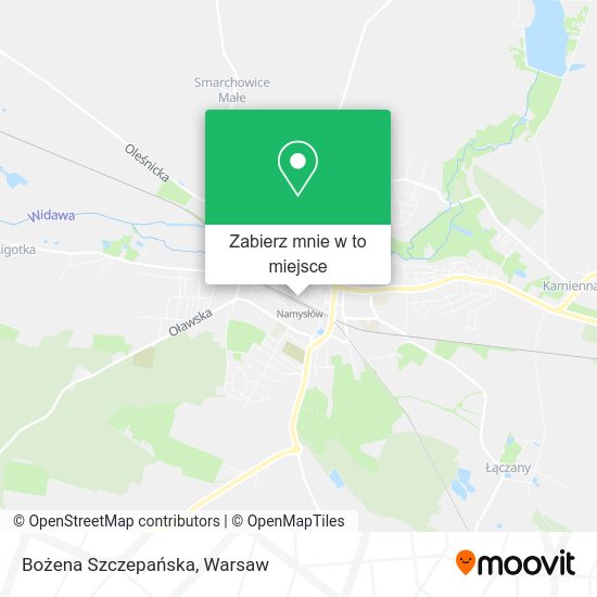 Mapa Bożena Szczepańska