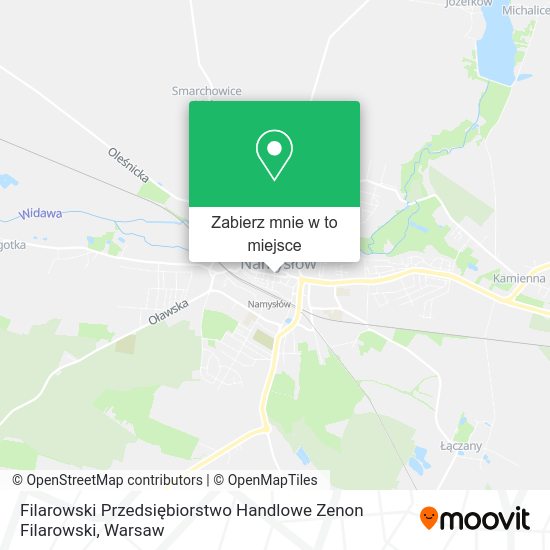 Mapa Filarowski Przedsiębiorstwo Handlowe Zenon Filarowski