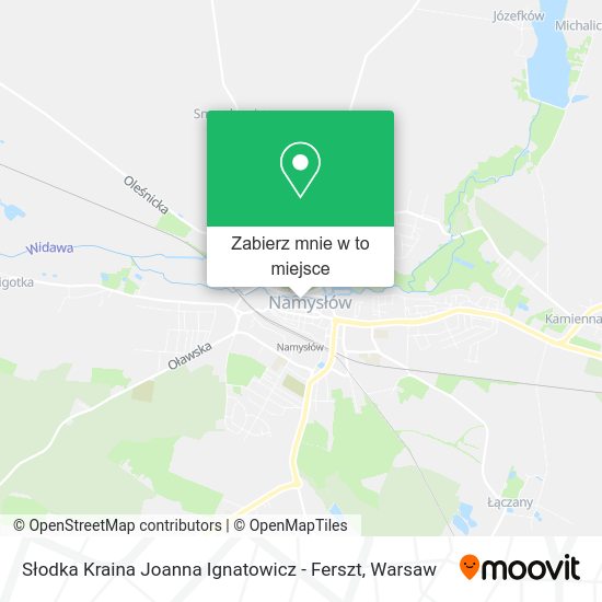 Mapa Słodka Kraina Joanna Ignatowicz - Ferszt