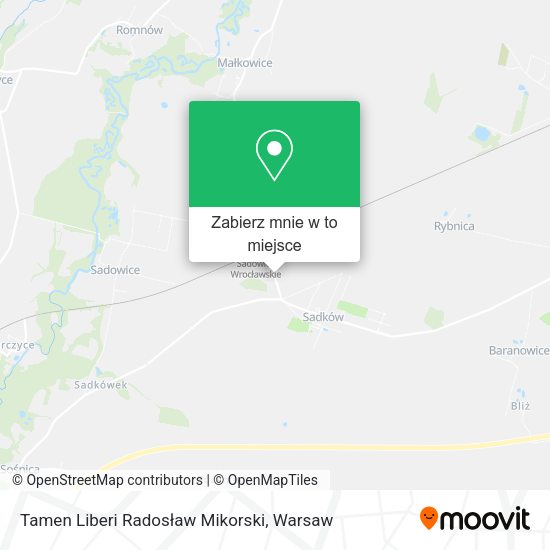 Mapa Tamen Liberi Radosław Mikorski