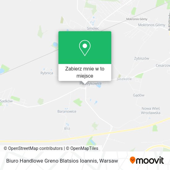 Mapa Biuro Handlowe Greno Blatsios Ioannis