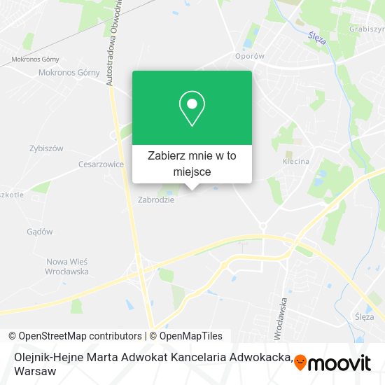 Mapa Olejnik-Hejne Marta Adwokat Kancelaria Adwokacka