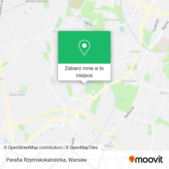 Mapa Parafia Rzymskokatolicka