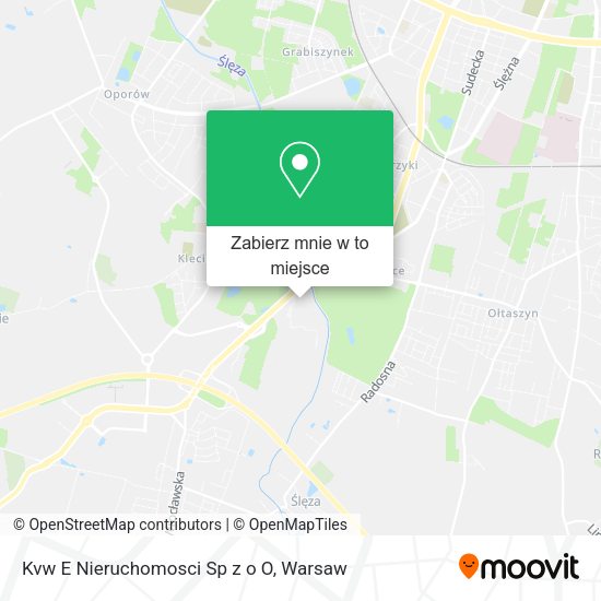 Mapa Kvw E Nieruchomosci Sp z o O