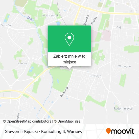 Mapa Sławomir Kęsicki - Konsulting It